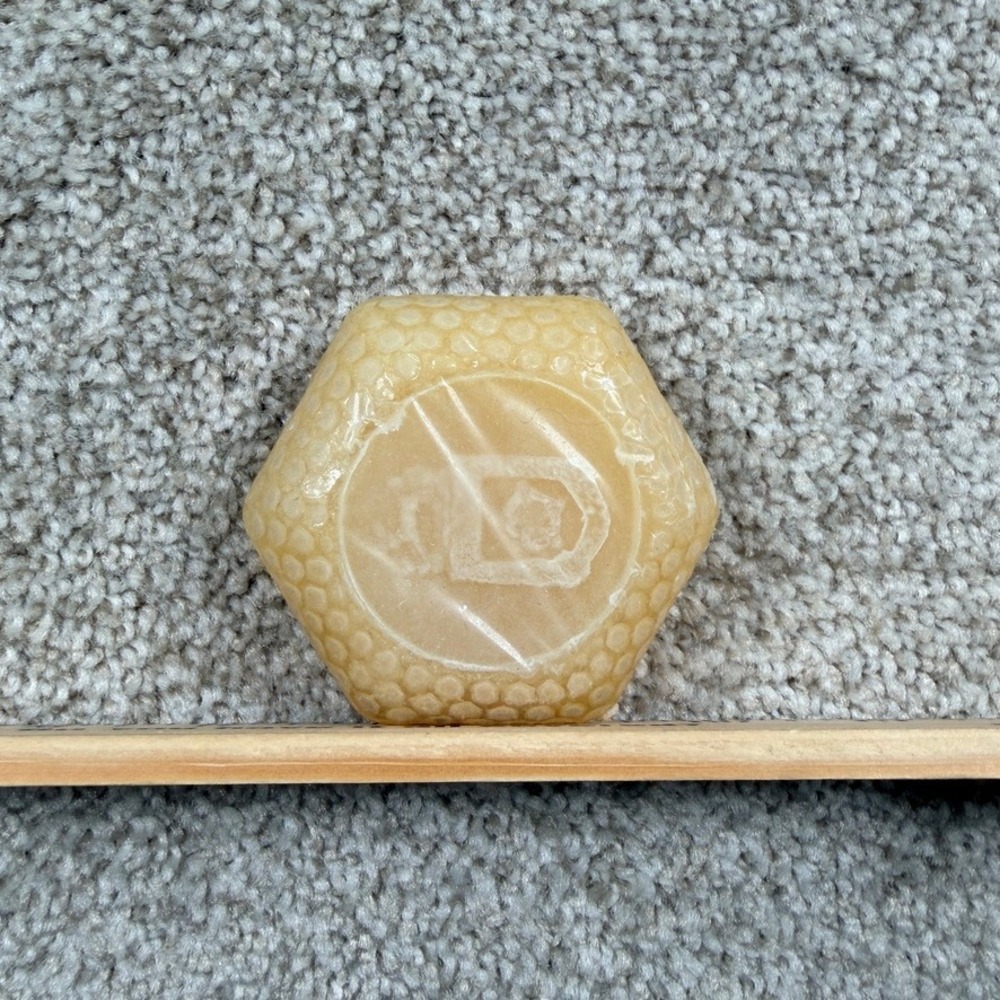 Lady Primrose Celadon Pearlized Soap 3 oz Hexagon Bar New Wrapped